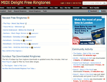 Tablet Screenshot of mididelight.com